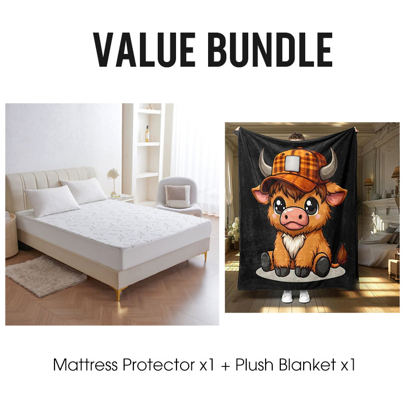 ๐๏ธ LIMITED-TIME 50% OFF โจ Bamboo Fiber Waterproof Mattress Protector โ Noiseless TPU, Breathable & 360ยฐ Deep Pocket Snug Fit ๐ฑ