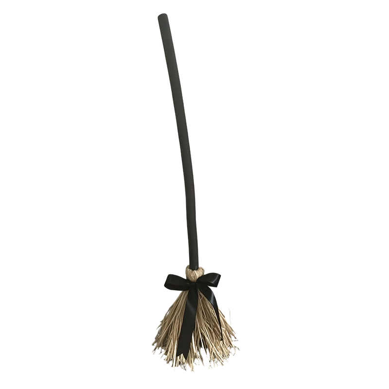 🧙 Animated Witch Broom Halloween Decoration with Lights and Sound