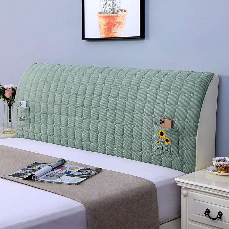 Modern Protective Headboard Cover for Bedroom Decor