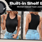 🔥 Promotion - 50% off✨ Women's ribbed knit tank top with shelf bra