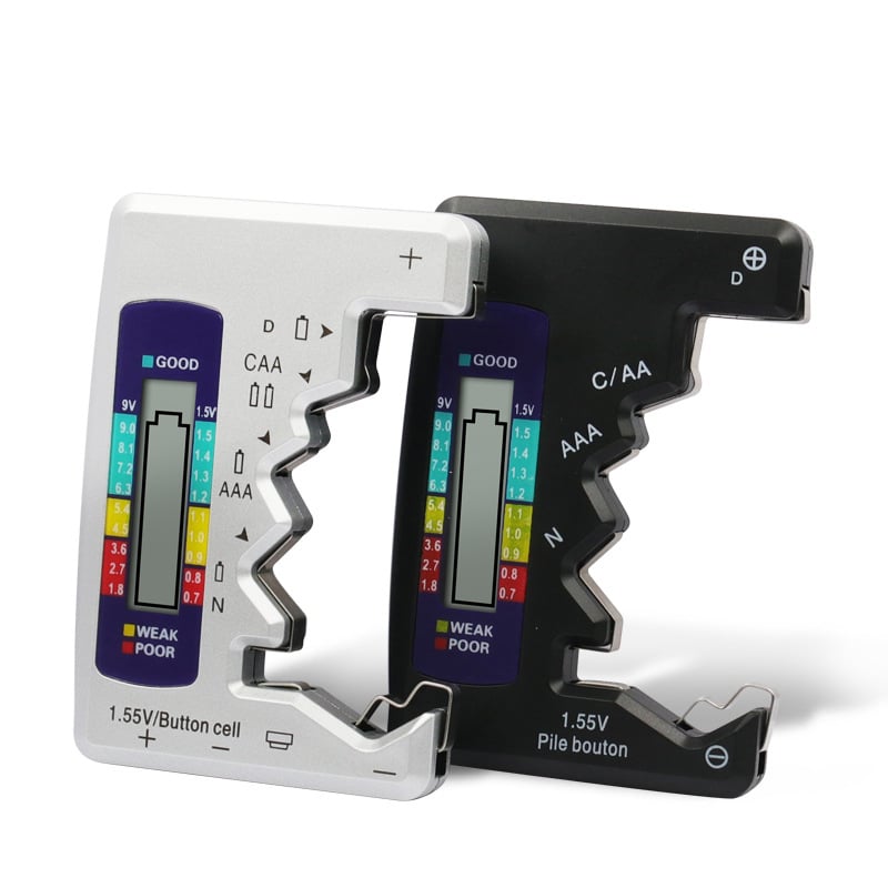 🔥49% OFF NOW🔋Portable Digital Battery Tester‑Universal Checker for All‑Size Household Batteries