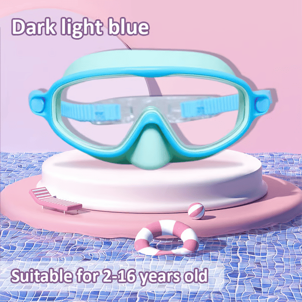🥳2026 HOT SALE🥳 50% OFF! 🔥🏆#1 Bestselling🏊‍♀️HD children's large frame waterproof and anti-fog swimming goggles