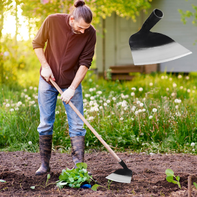 🎉 2026 Sale — Over 18,000 Sold!🌾Thickened Manganese Steel Agricultural Hoe 🔨