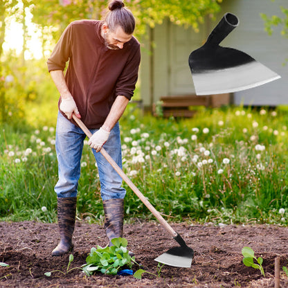 🎉 2026 Sale — Over 18,000 Sold!🌾Thickened Manganese Steel Agricultural Hoe 🔨