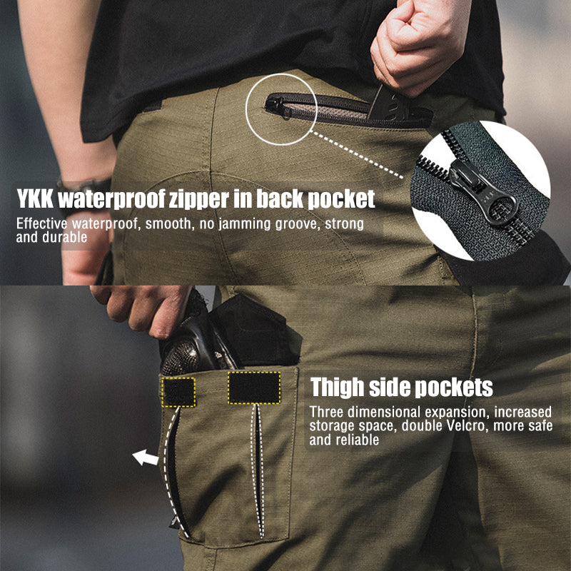 Men's Urban Cargo Pants Waterproof Ripstop Tactical Pants⚡⚡FREE SHIPPING