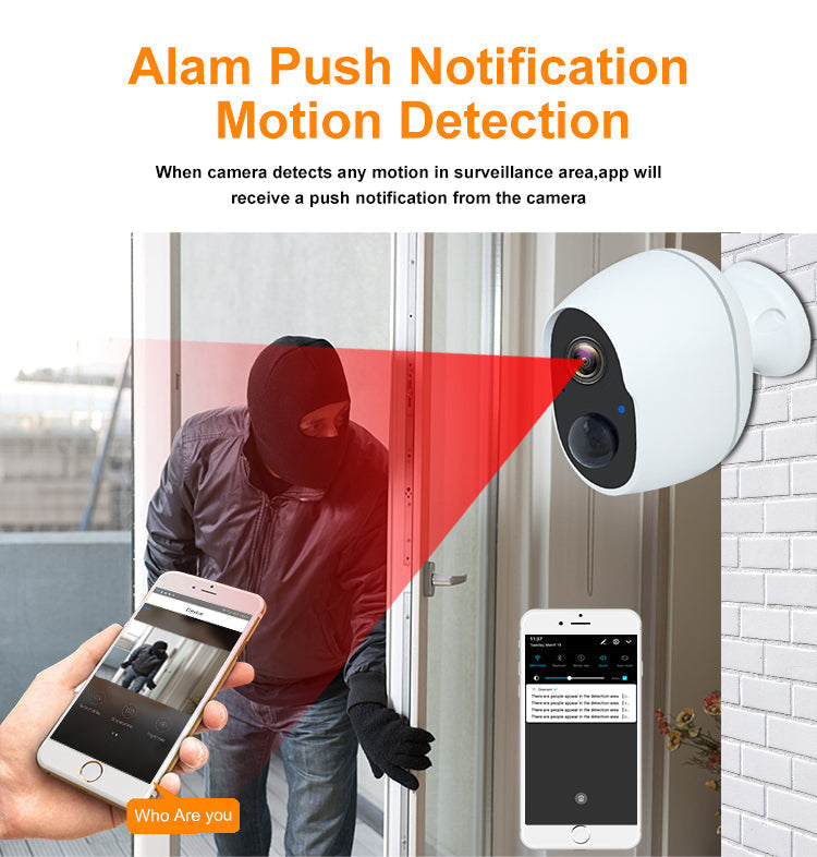 🏠 LIMITED-TIME 59% OFF! ✨ Intelligent WiFi Home Camera – Wireless, HD, Phone Remote Monitor 📱