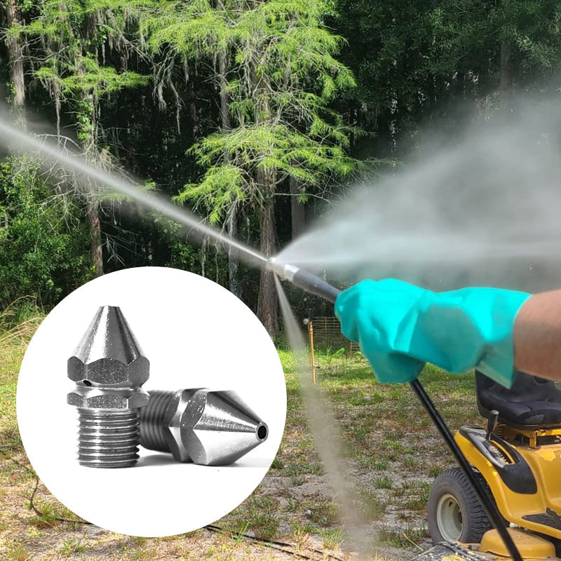 Sewer Cleaner Jet Nozzle Set , Solve All Problems!