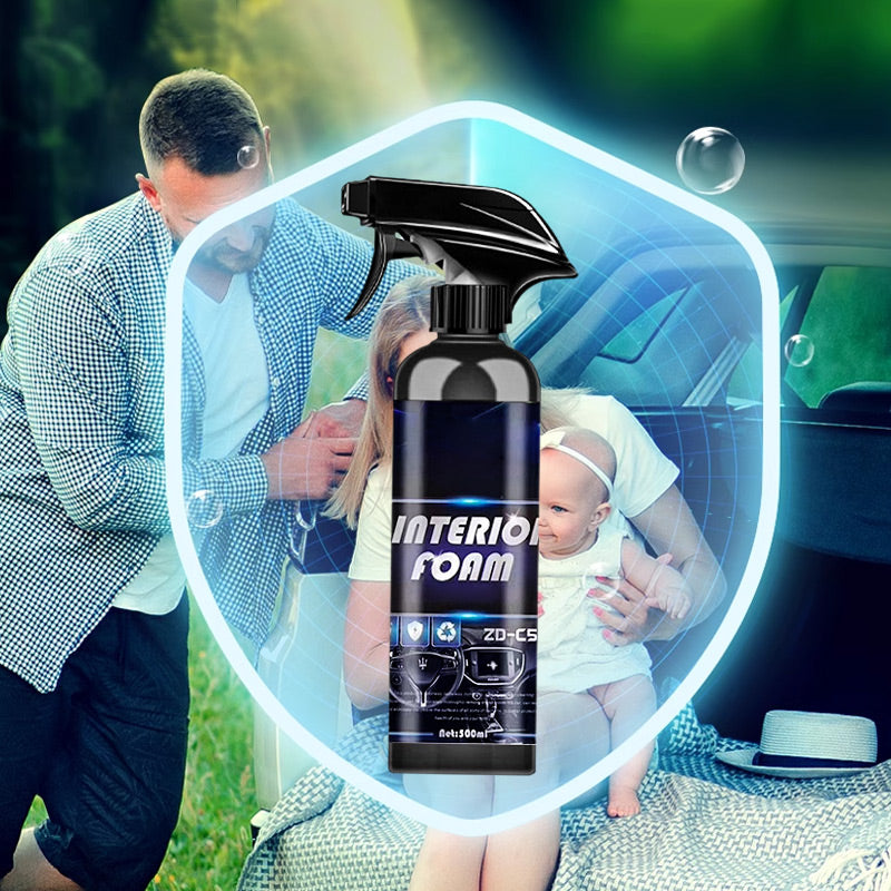 🔥 Multipurpose Car Interior Foam Cleaner Spray