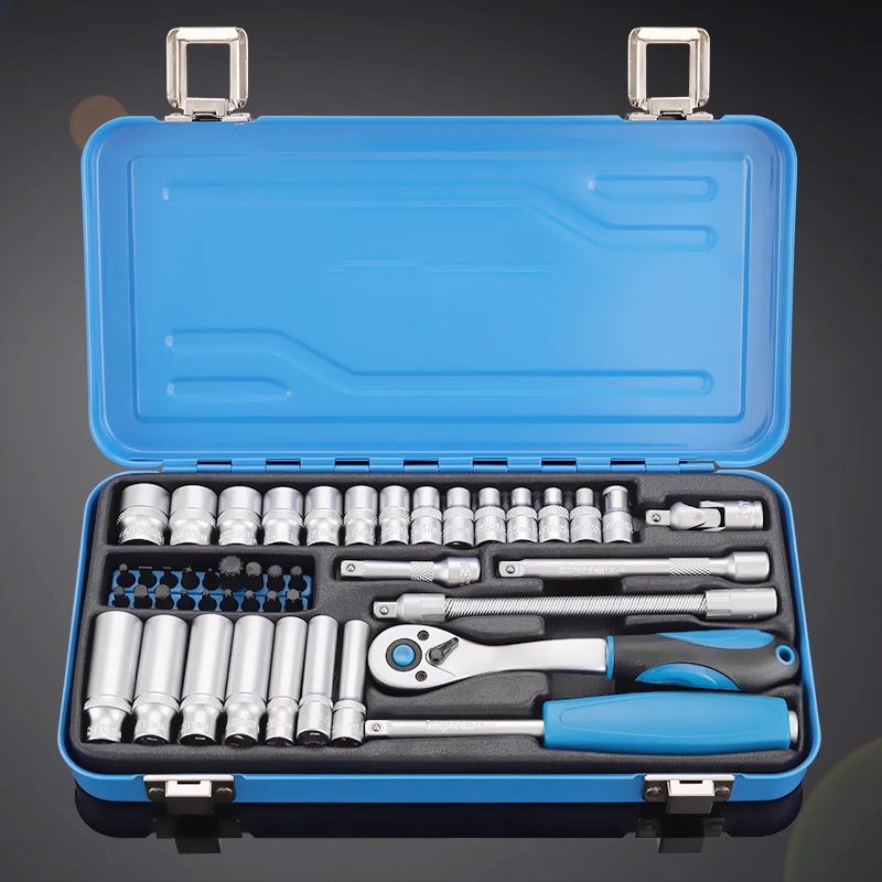 45pcs Ratchet Socket Wrench Kit（50%OFF）