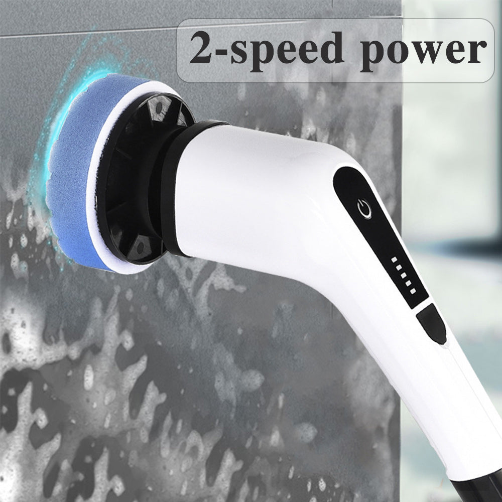 🔥Hot Sale 🔥8-in-1 Cordless Electric Long Handle Retractable Cleaning Brush✈ Free shipping🔥