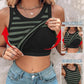 🔥 Promotion - 50% off✨ Women's ribbed knit tank top with shelf bra