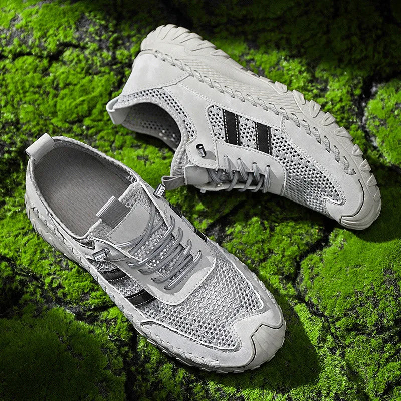 ⏰Limited time 50% off🛒 Men's non-slip breathable leather shoes