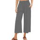 ⏳Limited-time 50% off⏰Women's Wide Leg Smock Waist Capri Pants👖💫