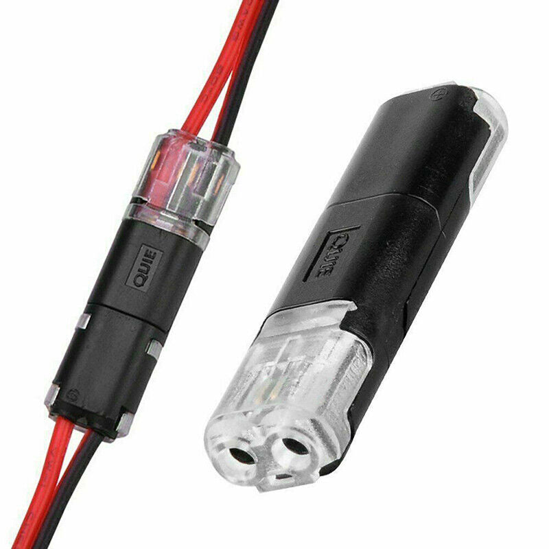 📢📢50% OFF!! ⏰  Double Thread Push-Pull Connector with Lock – Safe, Fast and High Precision Connection ⚙️✨