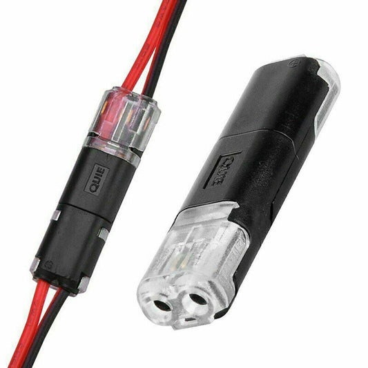 📢📢50% OFF!! ⏰  Double Thread Push-Pull Connector with Lock – Safe, Fast and High Precision Connection ⚙️✨