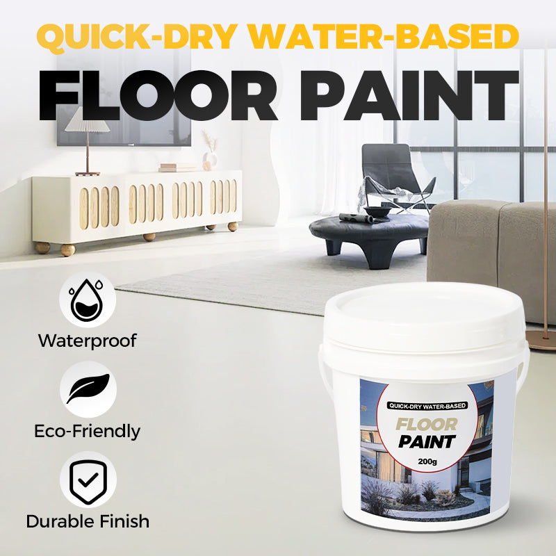 🔥Early Christmas Sale✨Quick-Dry Water-Based Floor Paint