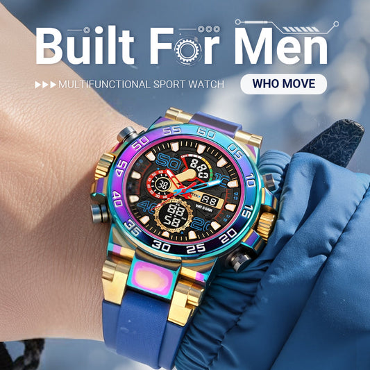 ⌚ 60% OFF! ✨ MULTIFUNCTION LED WATCH - Waterproof & Digital Display, 7 Sports Modes with Sleep Monitor, Perfect for Outdoor and Daily Use 🌟🔋