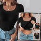 🔥 Promotion - 50% off✨ Women's ribbed knit tank top with shelf bra