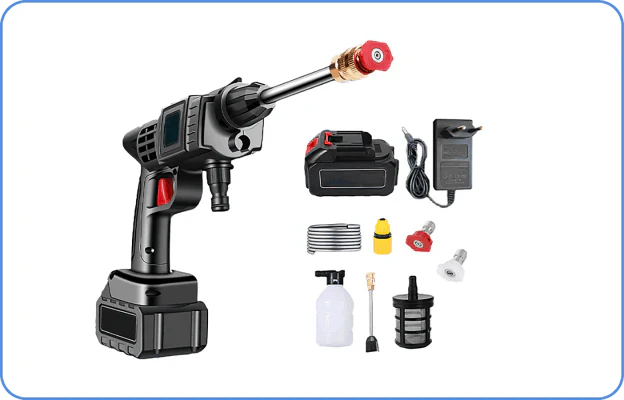 💦 50% OFF INSTANT! 🔥 2025 Cordless Portable Pressure Water Blaster - Multi-Function Cleaning for Cars/Patios/Bikes, Rechargeable & High-Power 🚗✨