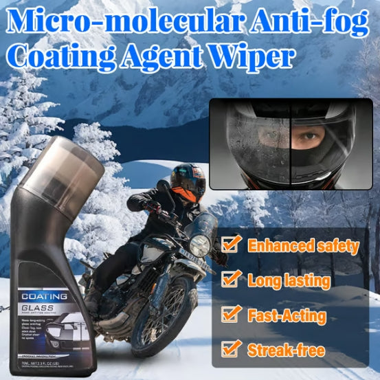 🎅Xmas Specials🔥Micro-molecular Anti-fog Coating Agent Wiper