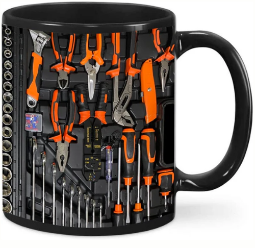 🔧⚡Mechanic Toolbox Mug🍵
