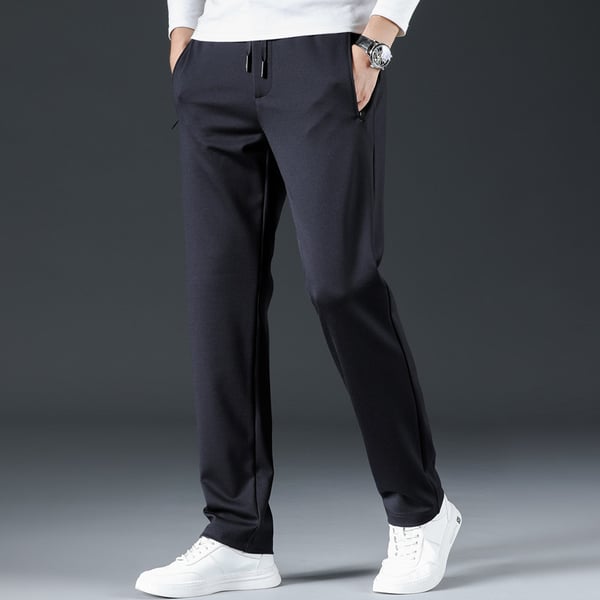 MEN'S STRAIGHT ANTI-WRINKLE CASUAL PANTS