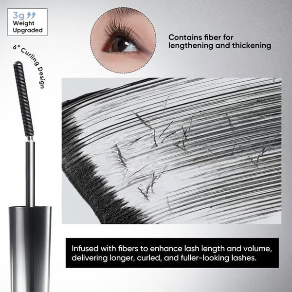 🔥LAST DAY BUY 1 GET 1 FREE!!!⏰24 HR Waterproof 3D Natural Curling & Extension Eyelash Iron Mascara