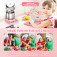 🎁[Best Gift For Kid]🍳Children's Real Cooking Mini Kitchen Toys - 22 PCS Set