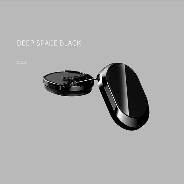 🥳2026 HOT SALE🥳💞50K+ SOLD! 🚗🛡️ Foldable Metal Magnetic Phone Holder – strong magnet holds phone steady, 360° rotation for perfect viewing angle. Keep your eyes on the road, not on your phone – safer driving starts here! 📱✅