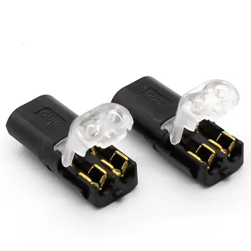 📢📢50% OFF!! ⏰  Double Thread Push-Pull Connector with Lock – Safe, Fast and High Precision Connection ⚙️✨