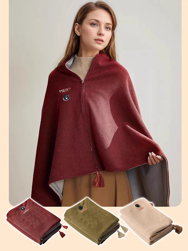 🧣 LIMITED-TIME 50% OFF! ⚡ Portable USB Wearable Heating Blanket – Lightweight, Warm, Convenient ✨