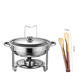 🔥 69% OFF NOW! 🎄 Stainless Steel Chafing Dish Buffet Set - Even Heat & Durable, Perfect for Holiday Gatherings and Parties ✨