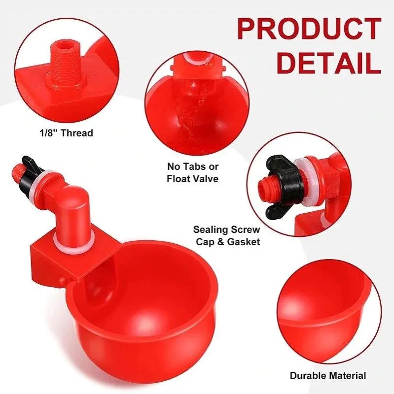🔥Automatic Chicken Water Cup Bird Coop