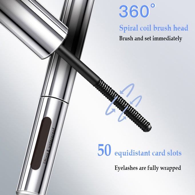 🔥LAST DAY BUY 1 GET 1 FREE!!!⏰24 HR Waterproof 3D Natural Curling & Extension Eyelash Iron Mascara