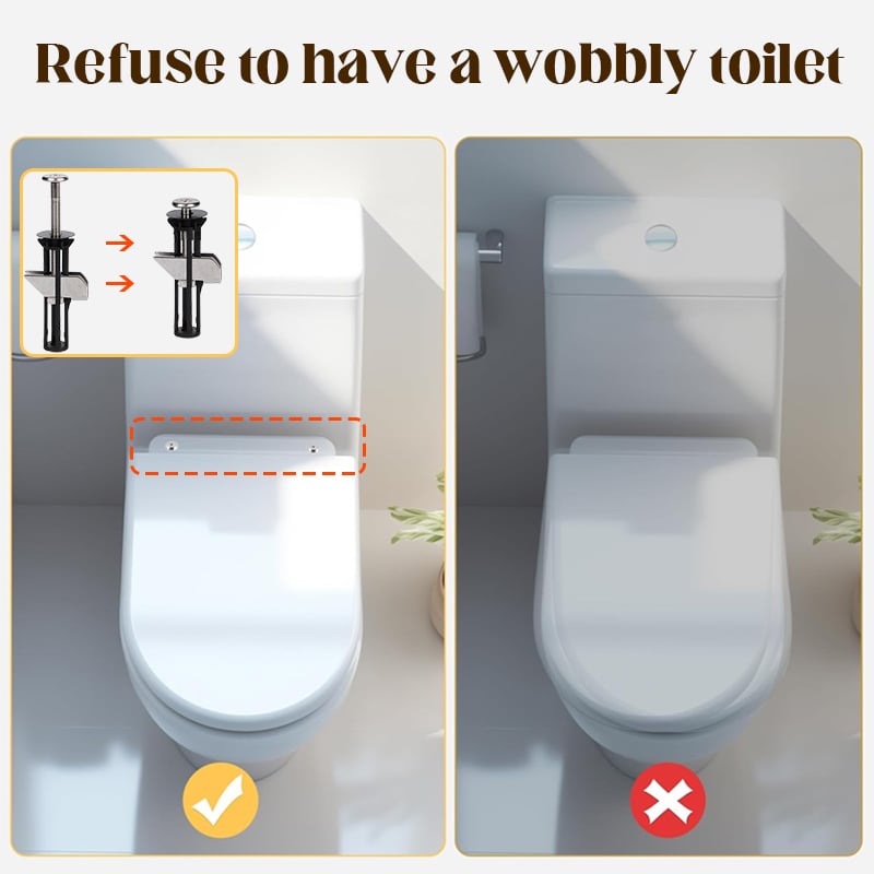 📢📢LIMITED-TIME 50% OFF⏰Heavy Duty Toilet Seat Fastener Bolt kit