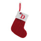 🔥Hot Sale🔥Cozy Knit Socks, Embroidered Candy Gift Bag, Letter Christmas Stocking