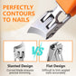 Christmas Special Offer-Wide Jaw Opening Anti-Splash Slanted Nail Clipper