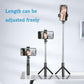 6 in 1 Wireless Bluetooth Foldable Selfie Stick