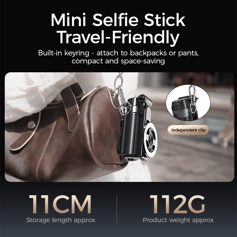 📸🔥 Last Day 50% OFF🌟4-in-1 Magnetic Selfie Stick-360° Rotation & Portable Tripod✅