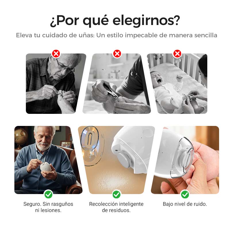 ✨💖 Lima de Uñas Automática Segura y Suave — Promo Especial: 2×1 y 3×2 🎉