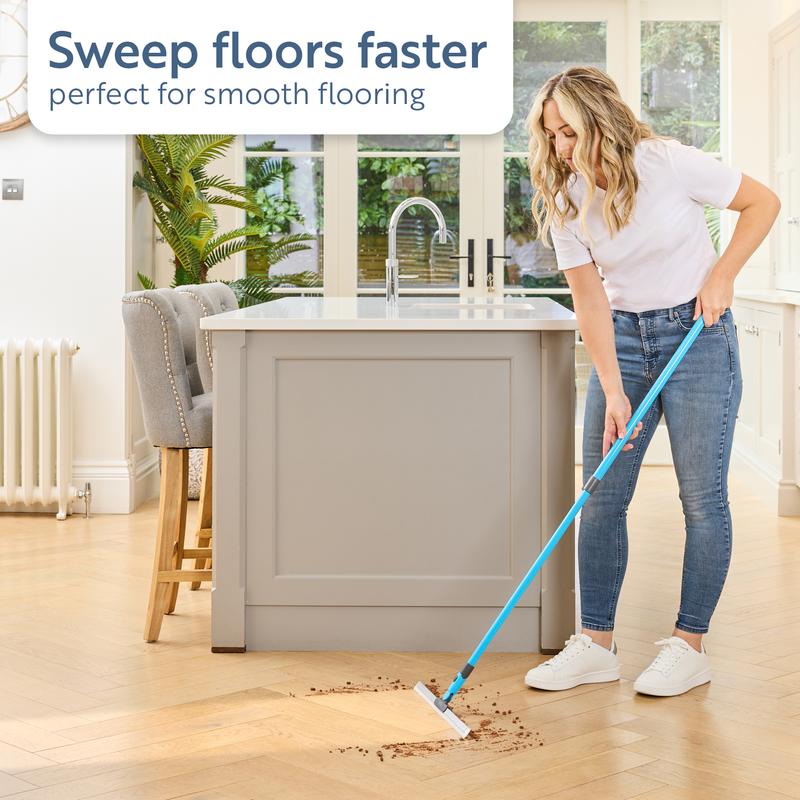 🧼LAST DAY SALE🔥🔥Minky Flexi Edge Sweeper: Multi-Surface Cleaning for Floors, Carpets & Windows