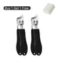 Christmas Special Offer-Wide Jaw Opening Anti-Splash Slanted Nail Clipper