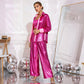 🌟👠Must-Have for Shiny Partiest✨ Dazzling Blazer & Wide-Leg Pants, Stylish and Grand, Perfect for Parties!（The more you buy, the higher the discount）