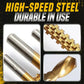 ⚙️ Twist Drill Bit Set – High-Speed Steel, Titanium-Coated & Multi-Material Ready 🧰