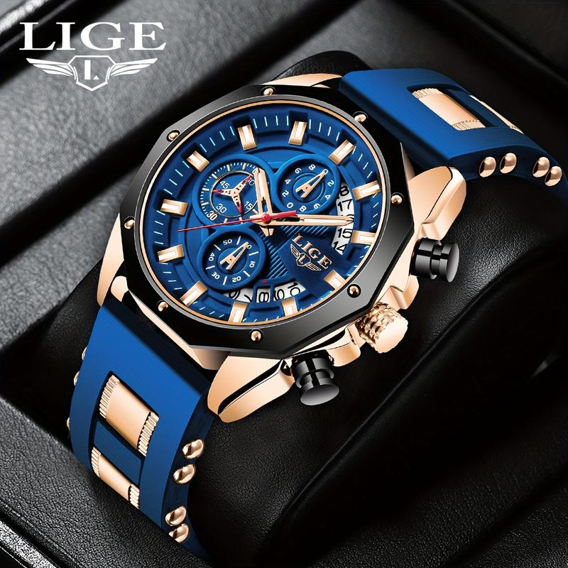 ⌚ LIMITED‑TIME 50% OFF! ⚡ Men's Outdoor Waterproof Sport Quartz Watch – Rugged, Practical, Stylish 🌲