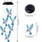 🦋 Enhance Your Garden✨Creative Bird Design Solar Wind Chimes