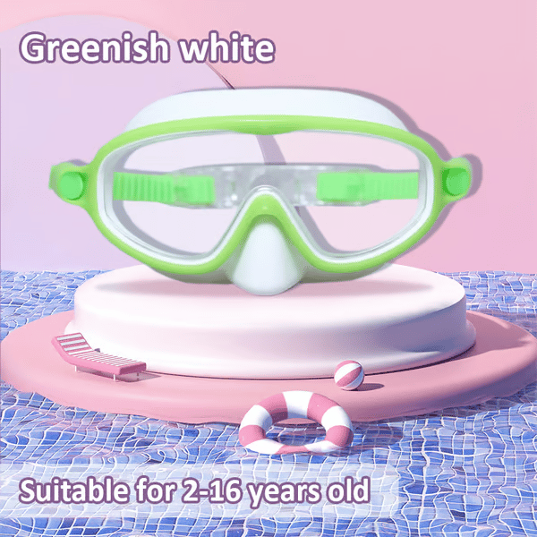 🥳2026 HOT SALE🥳 50% OFF! 🔥🏆#1 Bestselling🏊‍♀️HD children's large frame waterproof and anti-fog swimming goggles