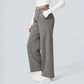 💝New Style✨Women's High Waisted Straight Leg Work Trousers , Smart & Casual Look for Office and Beyond