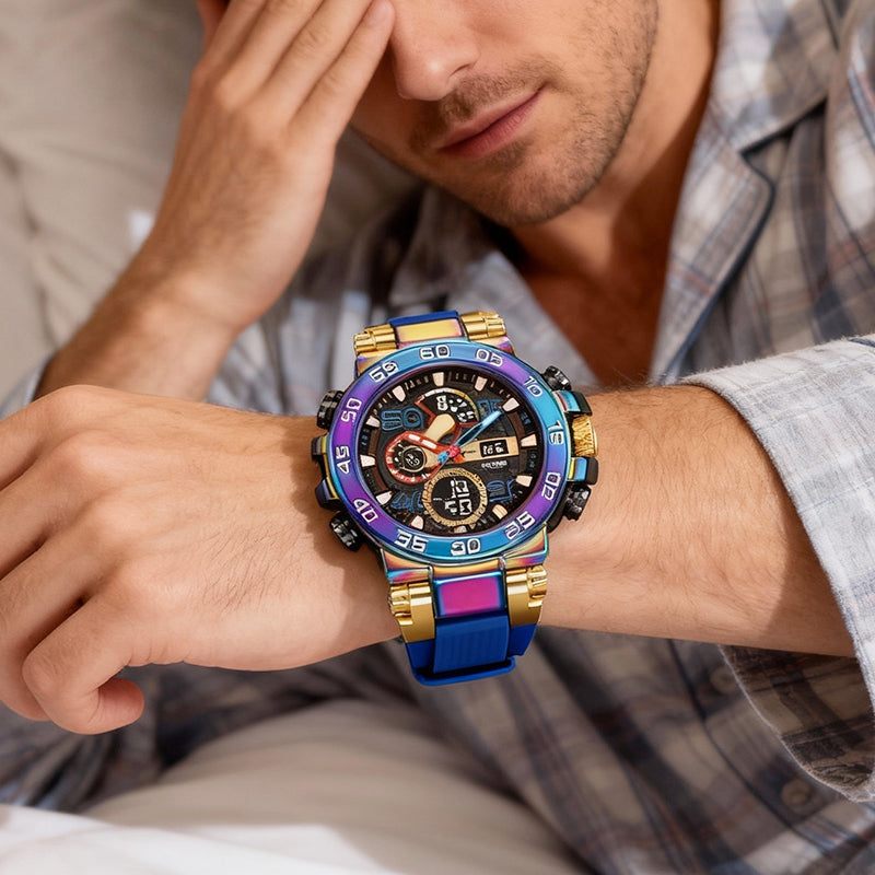 ⌚ 60% OFF! ✨ MULTIFUNCTION LED WATCH - Waterproof & Digital Display, 7 Sports Modes with Sleep Monitor, Perfect for Outdoor and Daily Use 🌟🔋