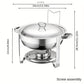🔥 69% OFF NOW! 🎄 Stainless Steel Chafing Dish Buffet Set - Even Heat & Durable, Perfect for Holiday Gatherings and Parties ✨